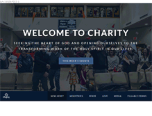 Tablet Screenshot of charitylutheran.org